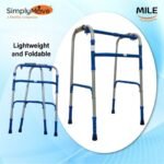 Simply Move Light Weight Indian Walker - Foldable Adult Walking